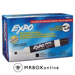 Expo Low Odor Dry Erase Marker Black